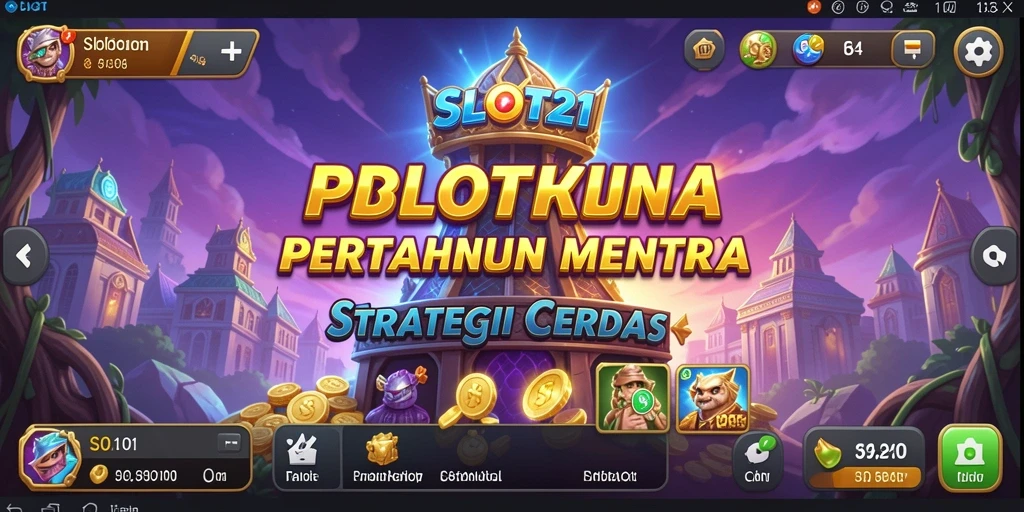 Gameplay menara pertahanan yang mendebarkan dalam SLOT21.